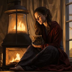 Pyre Reflections: Music for Meditation with Fire Ambience - Podbe