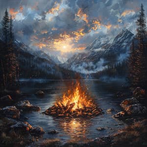 Calidez Del Trabajo: Sonidos De Fuego Para La Oficina - Música para autónomos