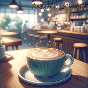 Aesthetic Latte Art - Café Lofi Base