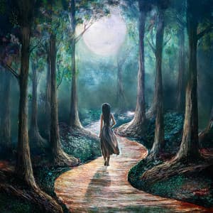 Sinfonía Del Sueño: Melodías Relajantes Para La Noche - Cascada de Lluvia