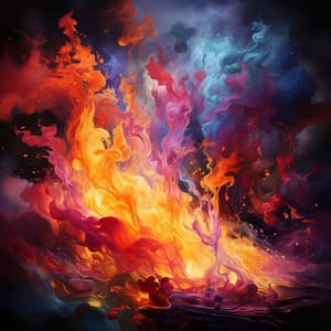 Retiro Adormilado Con La Luz Reconfortante Del Fuego: Música Para Aliviar El Estrés - Grillos nocturnos