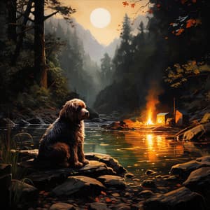 Calidez Canina: Sonidos De Fuego Relajantes Para Perros - Grabaciones de campo