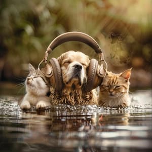 Streamside Whiskers: Relaxing Water Music for Pets - Water World