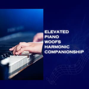 Elevated Piano Woofs: Harmonic Companionship - Peaceful Pianos