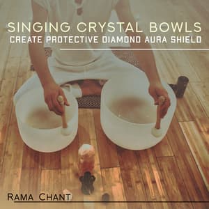 Singing Crystal Bowls: Create Protective Diamond Aura Shield: Deep Tibetan Healing Sound - Rama Chant