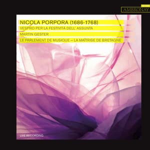 Porpora: Vespro per la Festività dell'Assunta - Nicola Porpora