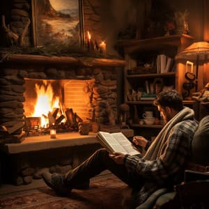 Serenidad Junto Al Fuego: Meditaciones Armónicas - Grabaciones relajantes de la Naturaleza