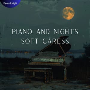 Piano and Night's Soft Caress: Melodies for Quietude - Piano & Night