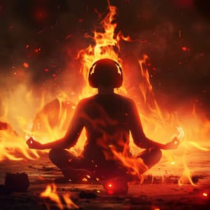 Fire Meditation: Calming Flames Harmony - Healing Meditation Relaxing Music Channel