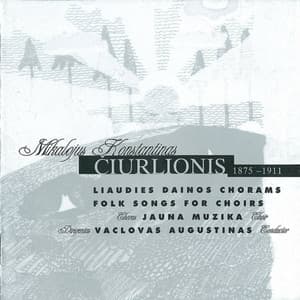 Liaudies Dainos Chorams - Mikalojus Konstantinas Čiurlionis