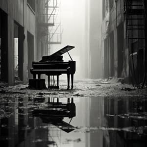 Relajación Con Piano En La Elegancia Lluviosa - Música suave de piano