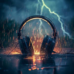 Thunderous Calm: Binaural Soundscapes - Binaural Beats Relaxation