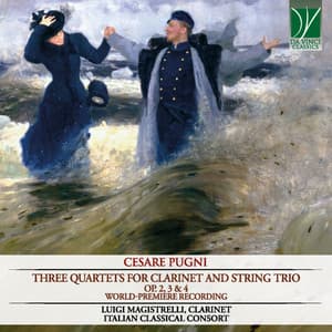 Cesare Pugni: Three Quartets for Clarinet and String Trio - Cesare Pugni