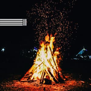 Windiger Abend am Lagerfeuer - Geräusche der Natur