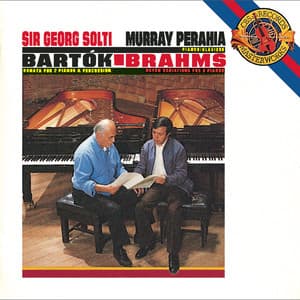 Bartók: Sonata for 2 Pianos & Percussion, Sz. 110 - Brahms: Variations on a Theme by Haydn, Op. 56b - Murray Perahia