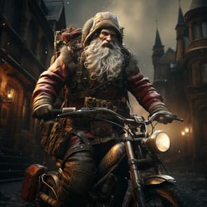 Biker Santa Album - Santa