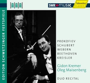 Violin Recital: Kremer, Gidon - Prokofiev, S. / Schubert, F. / Webern, A. / Beethoven, L. Van / Kreisler, F. - Gidon Kremer