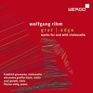 Wolfgang Rihm: Grat / Edge - Wolfgang Rihm