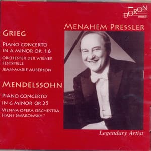 Menahem Pressler: Grieg & Mendelssohn - Menahem Pressler