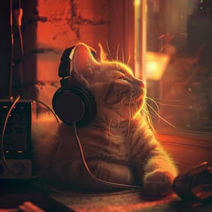 Lofi Cat Nap: Purring Melodies - Calm Cat Sounds