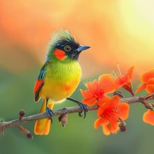 Aves Binaurales En La Naturaleza: Flujo Melódico Del Arroyo - 80 88 Hz - Moldeadores binaurales