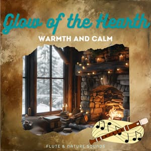 Glow of the Hearth: Warmth and Calm - Flute & Nature Sounds