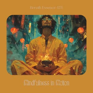 Mindfulness in Motion: 4-7-8 Breathing and Tibetan Bowl Sounds - Breath Essence 478