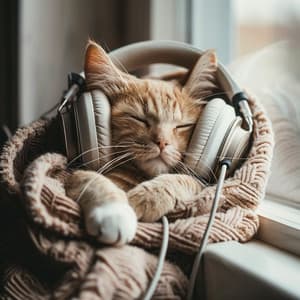 Lofi Cat Naps: Soft Feline Harmonies - Relaxing Night Lofi
