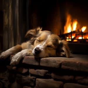 Momentos A La Luz Del Fuego Para Perros: Armonía De Un Interludio Suave - La naturaleza llama