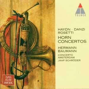 Haydn, Danzi, Rosetti : Horn Concertos - Hermann Baumann