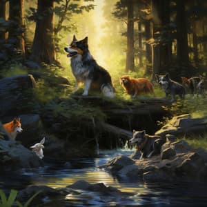 Ladrido De Fuego: Sinfonía Calmante Para Perros - Hora de música para perros