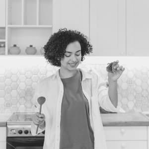 Trumpet Solo - Background for Fun Recipes - Acoustic Cafe Music