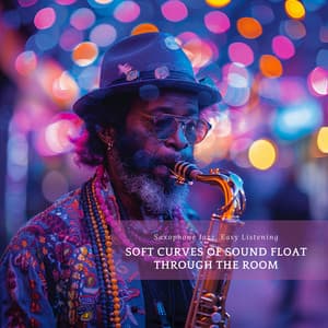 Soft Curves of Sound Float Through the Room - Saxophone Jazz, Easy Listening