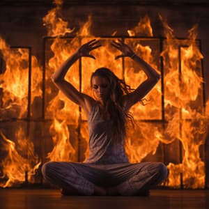 Relaxing Inferno: Peaceful Fire Nocturne - Smooth Chill Playlist