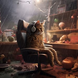 Rain Purr: Soothing Cats Rhythm - Dreamy Thoughts