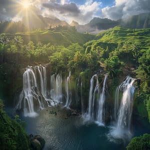 Aguas De Cascada: Mezcla Sinfónica De Música - Reparación de llantas