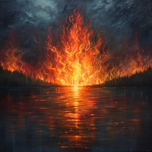 Serenidad A La Luz Del Fuego: Música Ambiental Para Relajarse - Ruidos Relajantes