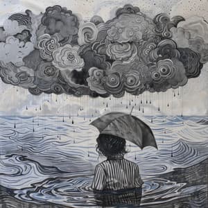 Regenwolke Rendezvous - Ruhige Entspannende Atmosphäre