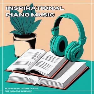 Inspirational Piano Music: Moving Piano Study Tracks for Creative Learning - Focus