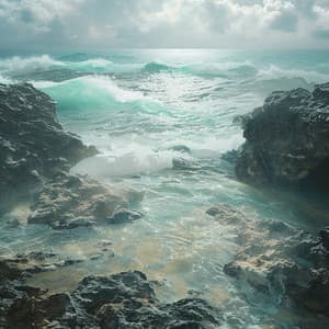 Soothing Ocean Waves: Binaural for Dogs - Home Alone Dog Music