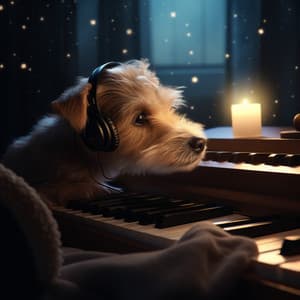 Piano Canine Melodies: Dogs Relaxing Tunes - Animal Melody Wizard