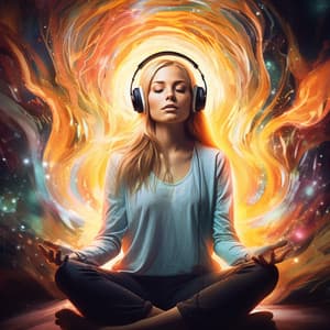 Focused Ember: Fire Focus Symphony - Focus on Breathing