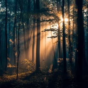 Peaceful Woodland Morning - Mary Woodland