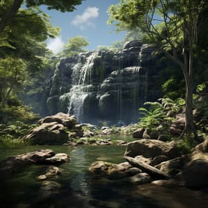 Music for Stress Relief: Stillness by the Stream's Relaxing Hymn - me