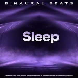 Binaural Beats Sleep: Alpha Waves, Theta Waves, Isochronic Tones and Ambient Music For Relaxation, Deep Sleep Aid and Brainwave Entrainment - Binaural Beats Sleep