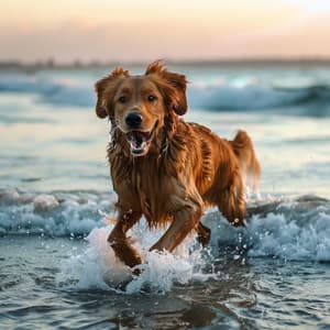 Patitas Al Océano: Melodías Pacíficas Para Perros - Zona de relajación para perros