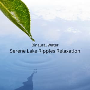 Binaural Water: Serene Lake Ripples Relaxation - Solfeggio Frequencies 528Hz