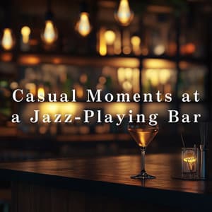 Casual Moments at a Jazz-Playing Bar - Eximo Blue