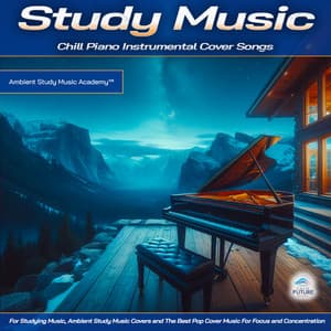 Study Music: Chill Piano Instrumental Cover Songs For Studying Music, Ambient Study Music Covers and The Best Pop Cover Music For Focus and Concentration - Ambient Study Music Academy