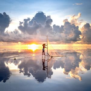 Zen Work Retreat: Ambient Waterside Achievement - Music for Work